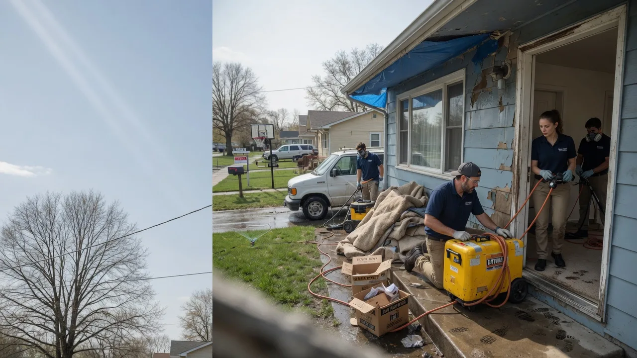 Basement Flood Cleanup in Mooresville, MO near me